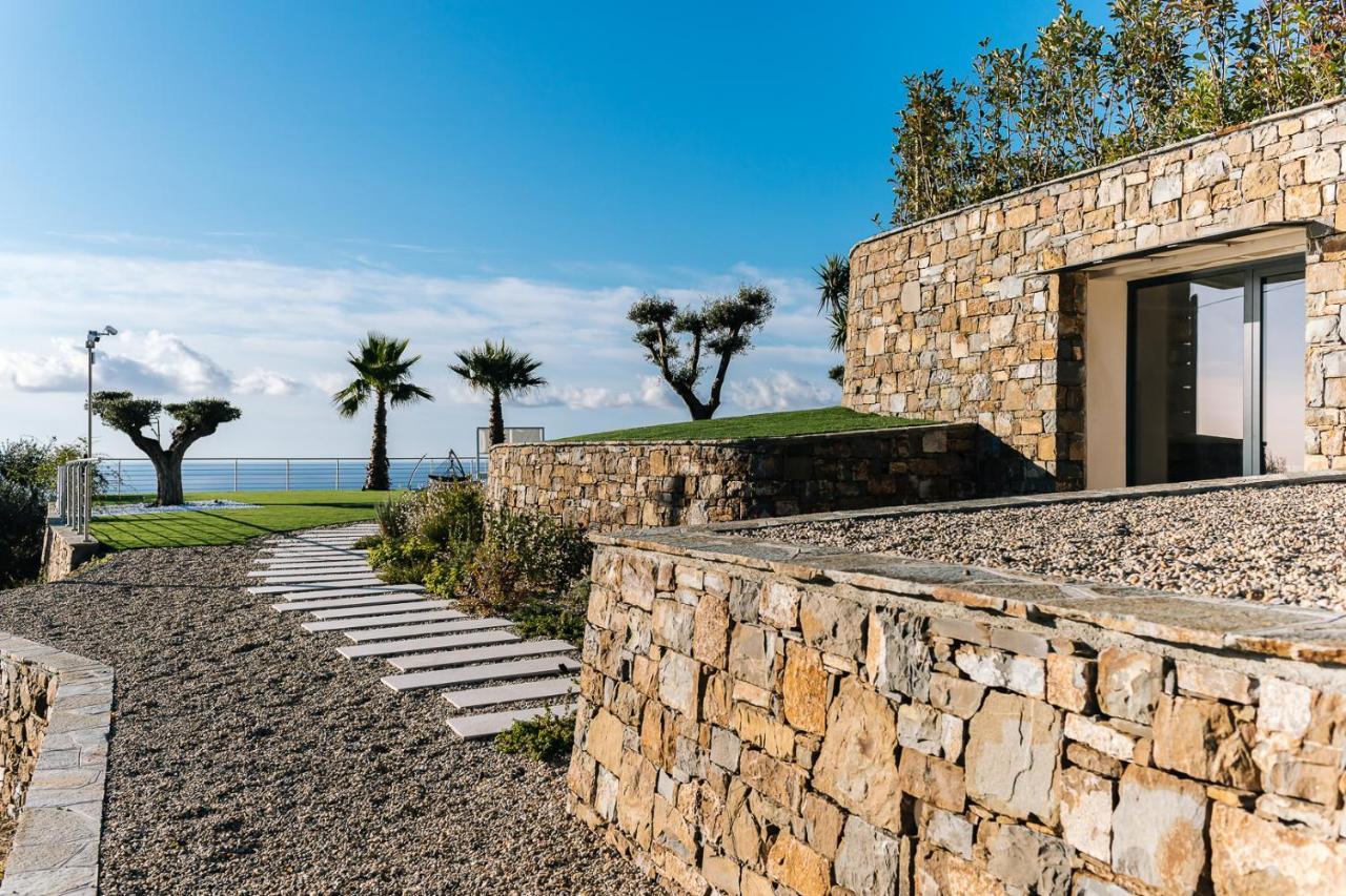 Villa Sabrina Riviera Dei Fiori A Picco Sul Mare Con Piscina Privata ,Wellness & Spa Imperia Kültér fotó